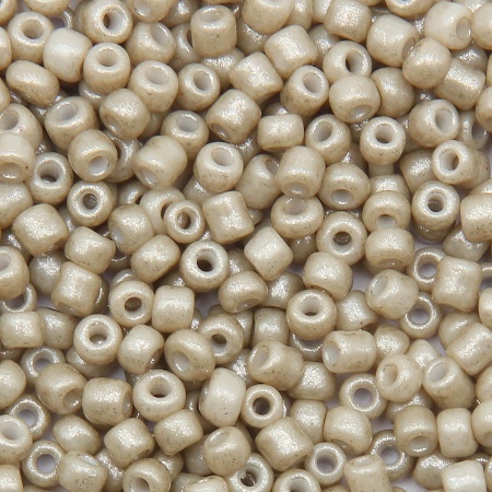 Бисер, (стекло), 11/0, упак./20 гр., Astra&Craft (975-О кофе с молоком/непрозрачный, матовый)