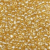 Бисер, (стекло), 11/0, упак./20 гр., Astra&Craft (102-О тем. золотой/прозрачный, глянцевый)