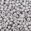 Бисер, (стекло), 11/0, упак./20 гр., Astra&Craft (M910 серый/непрозрачный, матовый)
