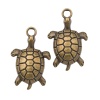4AR036 Подвеска металлическая черепашка,2шт/упак, Astra&Craft