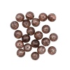 1301143 Бусины стеклянные 'Кракле' 10мм, упак/26шт., Astra&Craft (1 коричневый)