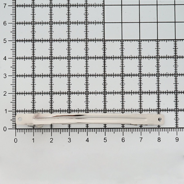 4AR095 Основа для заколки автомат, 8см*5(+/-1)мм, 2 шт/упак, Astra&Craft