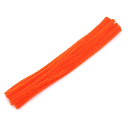 Синель-проволока, 6мм*30см, 30шт/упак, Astra&Craft (A-031 оранжевый)