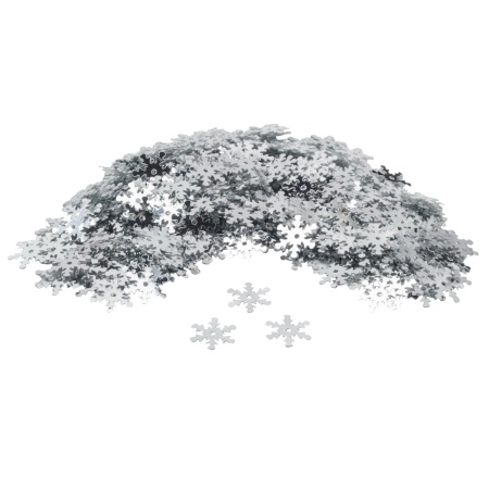 Пайетки 'снежинки' 13мм, Astra&Craft 10г (1 серебро)