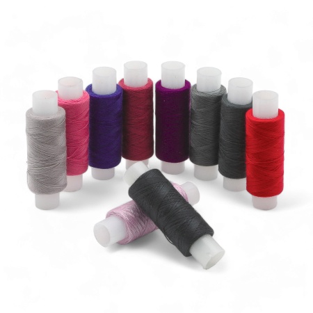 Набор швейных ниток 50/2, 200м, ассорти №73, 10шт/упак, Astra&Craft