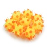 RUB0001C Бусины резиновые с шипами, 12 мм, упак./8 шт., Astra&Craft (02 желтый/оранжевый)