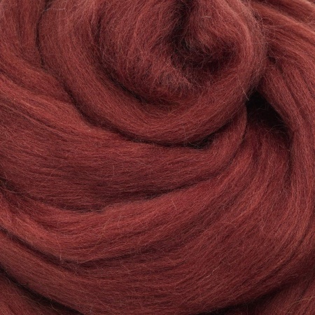Шерсть для валяния полутонкая, 50 гр., Astra&Craft (063 шоколад)