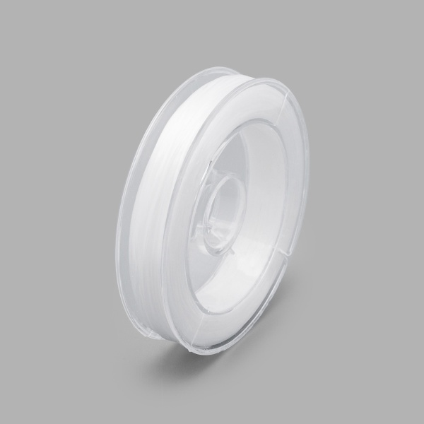 Нить-резинка без оплетки 0,8 мм*20м, Astra&Craft (белый)