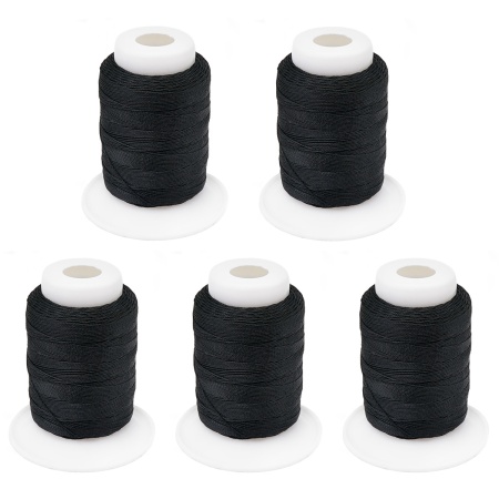 Филаментная нить 420D/3, 137 м, Astra&Craft (черный)