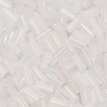 Стеклярус, (стекло), 5 мм, упак./20 гр., Astra&Craft (161 белый)