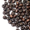 WDB0416 Бусины деревянные, коричневые, круглые, 4*5мм, 13гр, 250шт/упак, Astra&Craft