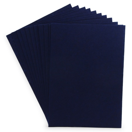 Фетр листовой жесткий, 1.0мм, 20х30см, 12шт/упак Astra&Craft (AF869 сапфирово-синий)