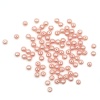 Бусины пластиковые, 'жемчуг', цветные, круглые, 8мм, 25гр, Astra&Craft (006 NL розовый)