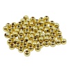 Бусины металлизированные, пластик, 6мм 15гр (130+/-10шт), Astra&Craft (4# золото)