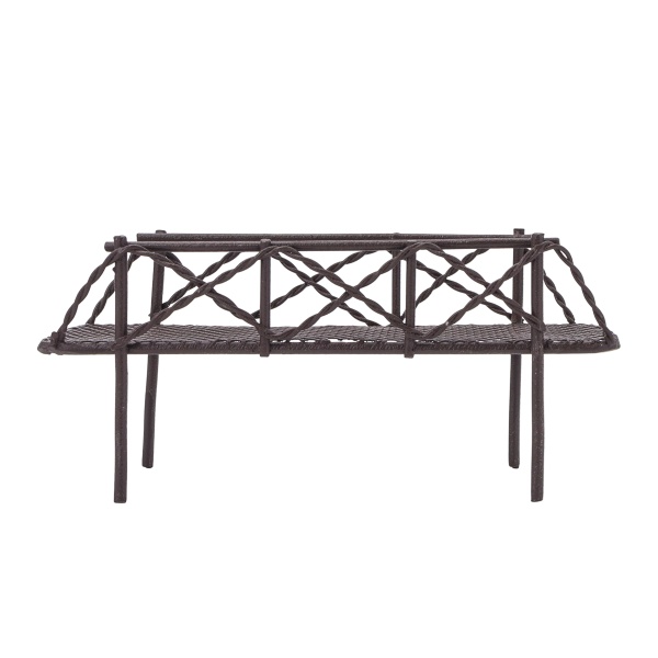 KB3994 Металлический мини мост, корич. 10*4*4,5см Astra&Craft