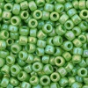 Бисер, (стекло), 11/0, упак./20 гр., Astra&Craft (404 салат/непрозр.радужный)