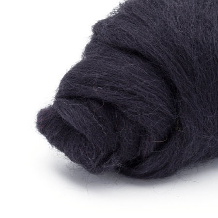 Шерсть для валяния полутонкая, 50 гр., Astra&Craft (137 маренго)
