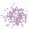 Бусины пластиковые, 'жемчуг', цветные, круглые, 8мм, 25гр, Astra&Craft (017 NL сиреневый)