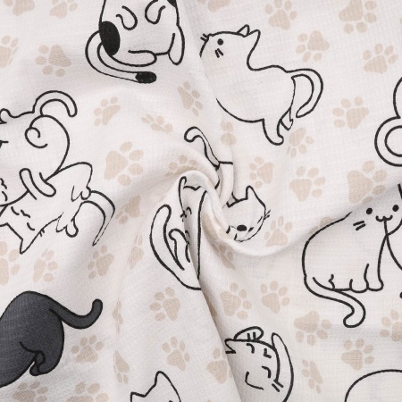 Ткань для шитья вафельное полотно, 50х100 см, Astra&Craft