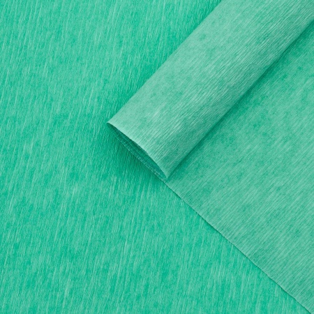 Бумага гофрированная крепированная, 50*200 см, 35 гр/м2, 80-22 мятный, 2 шт, Astra&Craft