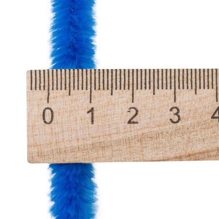 Синель-проволока, 12 мм*30см, 15шт/упак, Astra&Craft (A-043 синий)