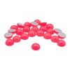 Полубусины пластиковые, 'желейные', полупрозрачные в цвете, 8мм, 25шт/упак, Astra&Craft (J14 коралловый)