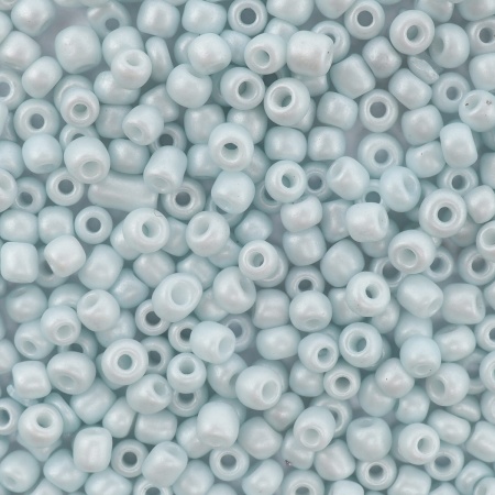 Бисер, (стекло), 11/0, упак./20 гр., Astra&Craft (967 голубой/непрозрачный)