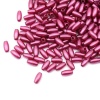 4AR293/294 Бусины пластиковые, 'жемчуг', цветные, рис, 3*6мм, 15гр, Astra&Craft (бордово-фиолетовый)
