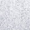 (7728459) Бусины полупрозрачные 2004 пластик, 4мм, 500гр. (033 прозрачный)