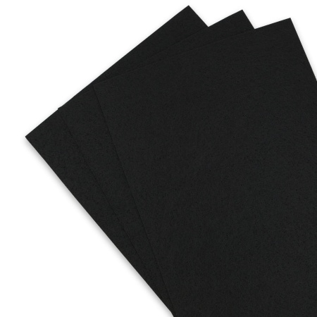 Фетр листовой жесткий, 3.0мм, 20х30см, 3шт/упак Astra&Craft (AF870 черный)