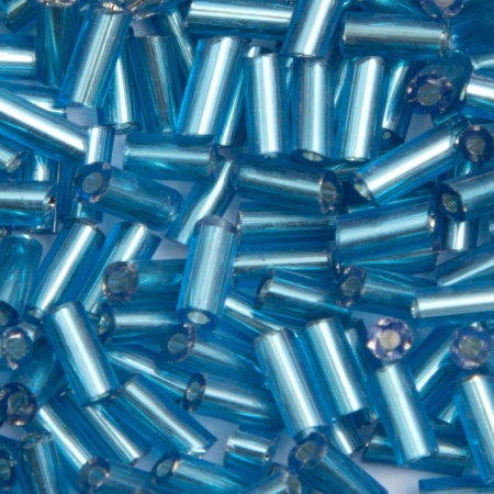 Стеклярус Astra&Craft 5мм, 15г (33 светло-бирюзовый)