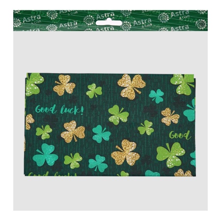PAT01-05 Ткань для рукоделия 'Good luсk' (100% хлопок), 50*50см*1шт/упак Astra&Craft