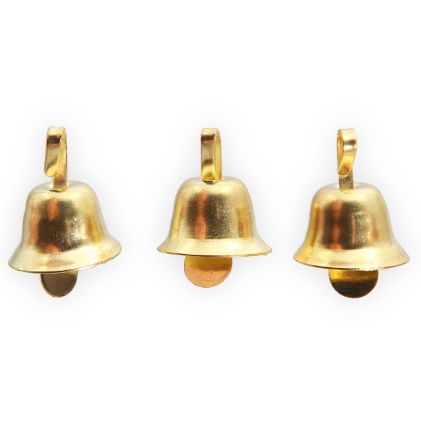 Колокольчики 10 мм, 10 шт., Astra&Craft (золото)