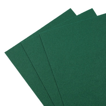 Фетр листовой жесткий, 1.0мм, 20х30см, 3шт/упак Astra&Craft (AF846 болотный)