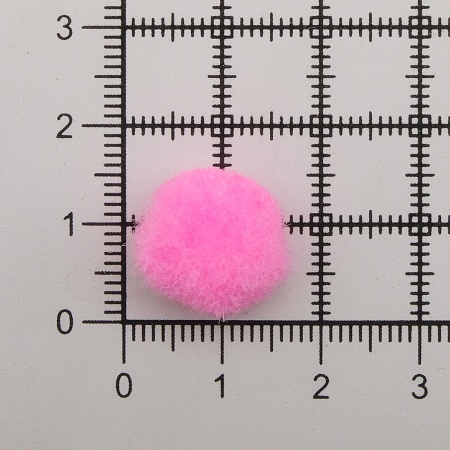 Помпоны декоративные 15мм, 50шт/упак, Astra&Craft (PA-004 розовый)
