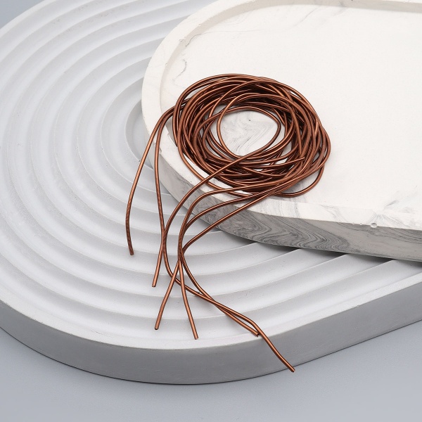 КА004НН1 Канитель гладкая Бронза 1 мм, 5 грамм +/- 0,1 гр.