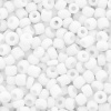 Бисер, (стекло), 11/0, упак./20 гр., Astra&Craft (M41 белый/непрозр.матовый)