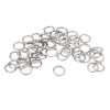 4AR241/242/243 Кольцо соединительное 0,9*6мм, 50шт/упак, Astra&Craft (никель)