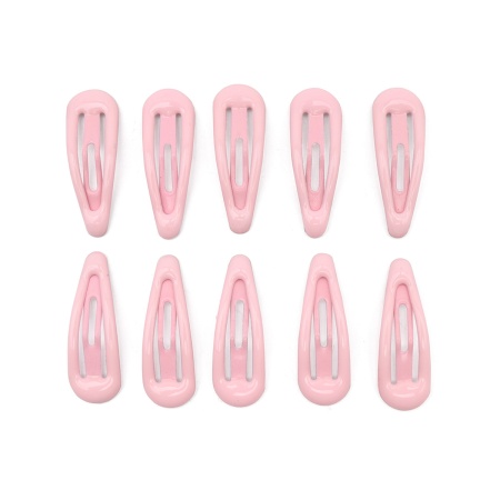 MU1004-3 Заколки для волос, 10 шт/упак, Astra&Craft (розовый)