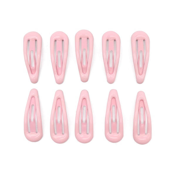 MU1004-3 Заколки для волос, 10 шт/упак, Astra&Craft (розовый)