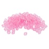 2017 Бусины пластиковые, акрил, прозрач. в цвете, граненый биконус, 8мм, 25гр, Astra&Craft (3 светло-розовый)