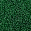 Бисер, (стекло), 11/0, упак./20 гр., Astra&Craft (M7В зеленый/прозр.матовый)