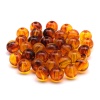2010 Бусины пластиковые, 'янтарь', круглые, 10мм, 20гр, Astra&Craft