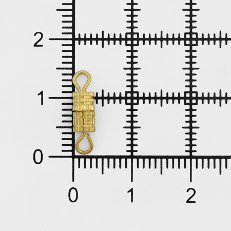 4AR2022 Винтовой замок, 3,8*7мм, 5 шт/упак, Astra&Craft (золото)