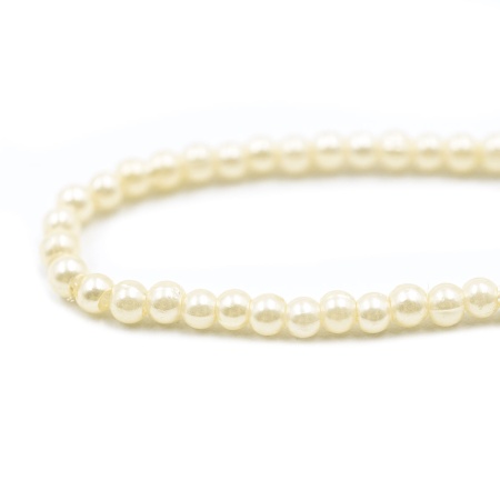 Бусины пластиковые, 'жемчуг', цветные, круглые, 3мм, 20гр, Astra&Craft (003 NL телесный)