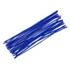 Синель-проволока люрекс, 6 мм*30см, 20шт/упак, Astra&Craft (A-086 синий)