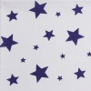 Ситец набивной арт 44 рис 18850 вид 1 'Звезды на белом' 46*50см, Astra&Craft