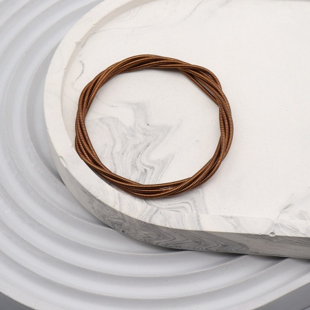 КЖ004НН12 Канитель жесткая Бронза 1,2 мм 5 гр +/- 0,1 гр.