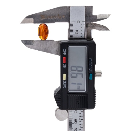 4672 Бусины пластиковые, 'янтарь', бочонок, 15*7мм, 20гр, Astra&Craft