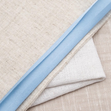 Косая бейка атласная 1,5см*5м 0000-1534 (6108 св.голубой)